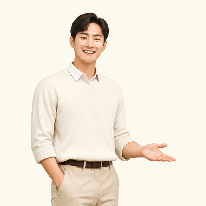 아르카나 중고차 장기렌트카 상담 신청을 안내하는 담당자